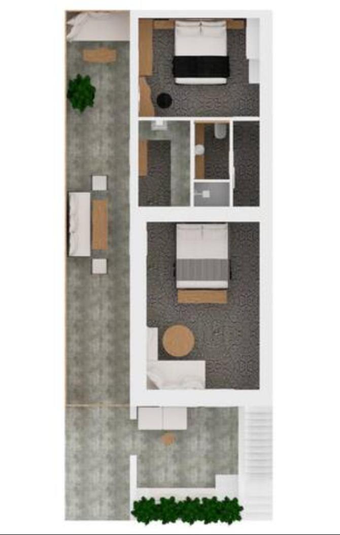 Papikinou Bay Suites Adamantas Eksteriør billede